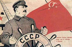 affiche propagande staline