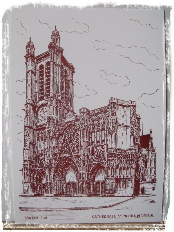 Troyes - la cathédrale St Pierre et St Paul