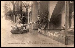 Inondation 1910 argenteuil