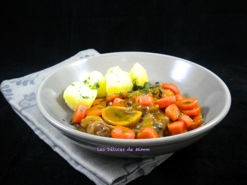 Jarret de veau au miel et aux carottes au Cookéo ou pas 2