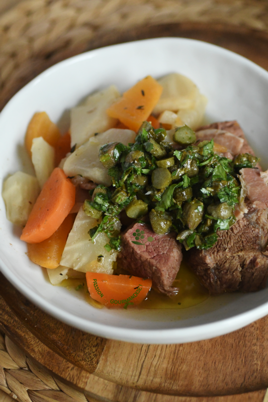 Sauce aux cornichons, câpres & herbes aromatiques pour pot au feu_3