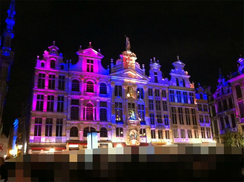 batiment-illuminé2 Bruxelles