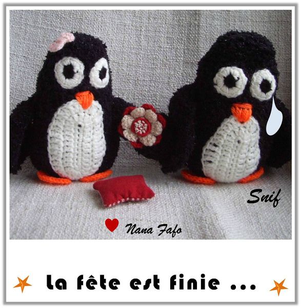 Pingouin au crochet 04