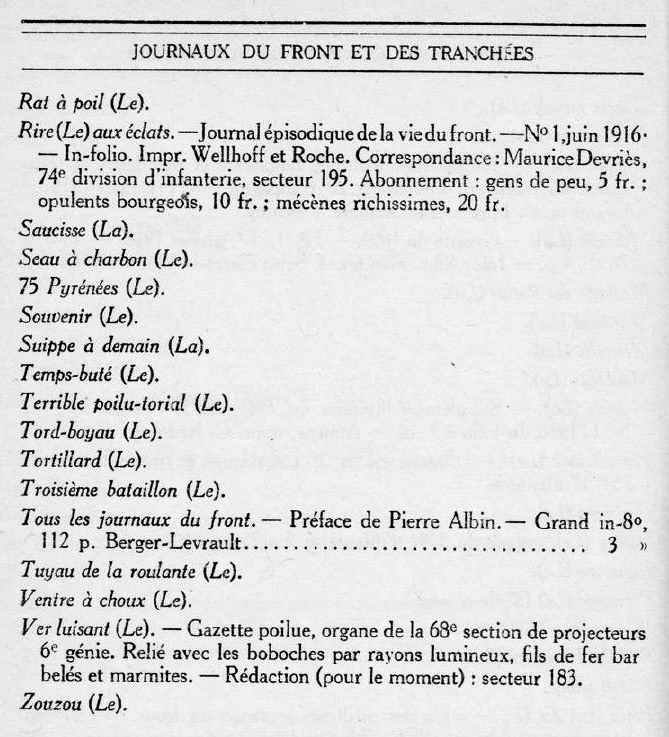 Journaux du front4