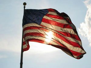 Circuit ouest américain: Le drapeau américain pour notre voyage aux Etats-Unis _ Le Coffre de Gloewen et Scrat
