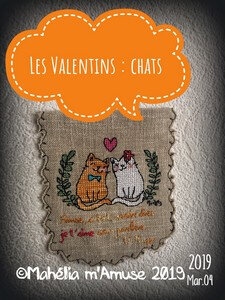 les valentins chats