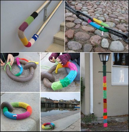 Yarnbombkarollhummel