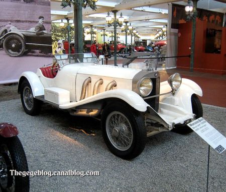Mercedes 720 SSK biplace sport de 1929 (Cité de l'Automobile Collection Schlumpf à Mulhouse) 01