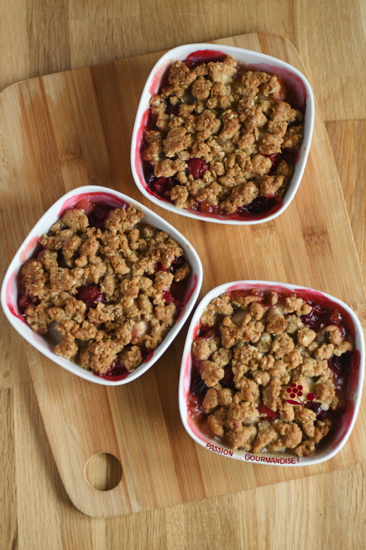 Crumble poire & canneberge_3