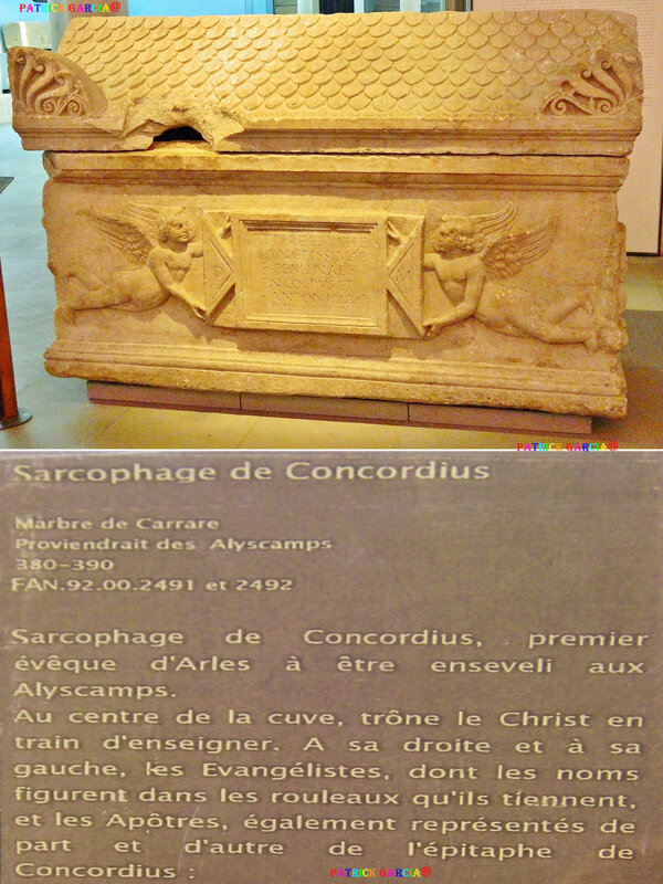 ARLES MUSEE SARCO CONDORDIUS 1195
