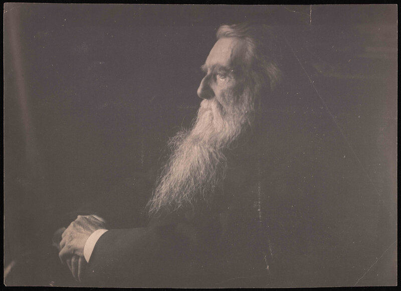 Frederick Hollyer, Portrait of John Ruskin (Datur Hora Quieti), ca