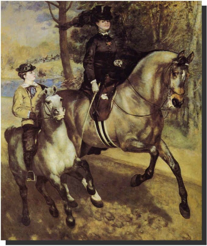 Renoir, les cavaliers
