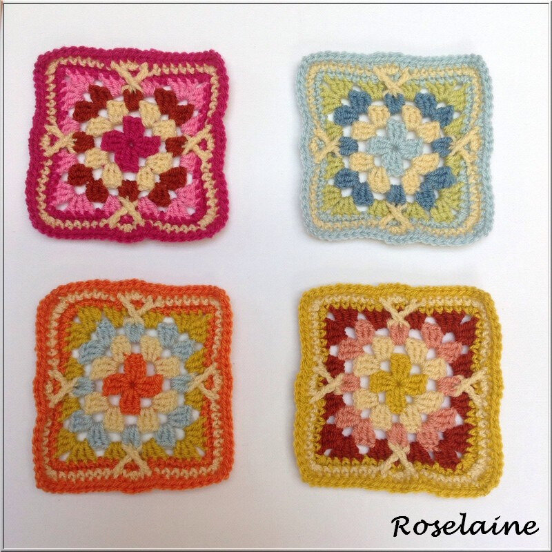 Roselaine Persian Tiles Squares 1