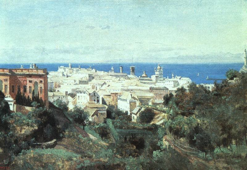 View_of_Genoa__Camille_Corot_