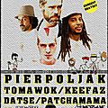 soirée <b>concerts</b> à Avranches samedi 26 juillet <b>2014</b> avec Pierpolkjak, Tomawok, Keefaz, Datse et Patchamama