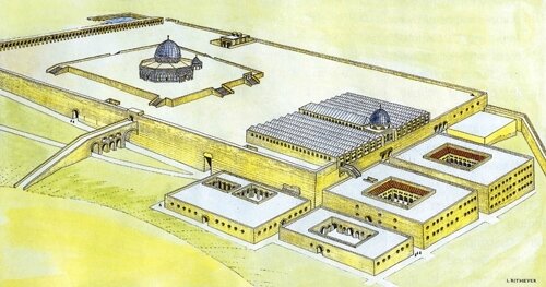 temple-mount-in-the-umayyad-period-reconstructed-by-leen-ritmeyer-and-copied-the-best-source-on-the-physical-history-of-the-temple-mount