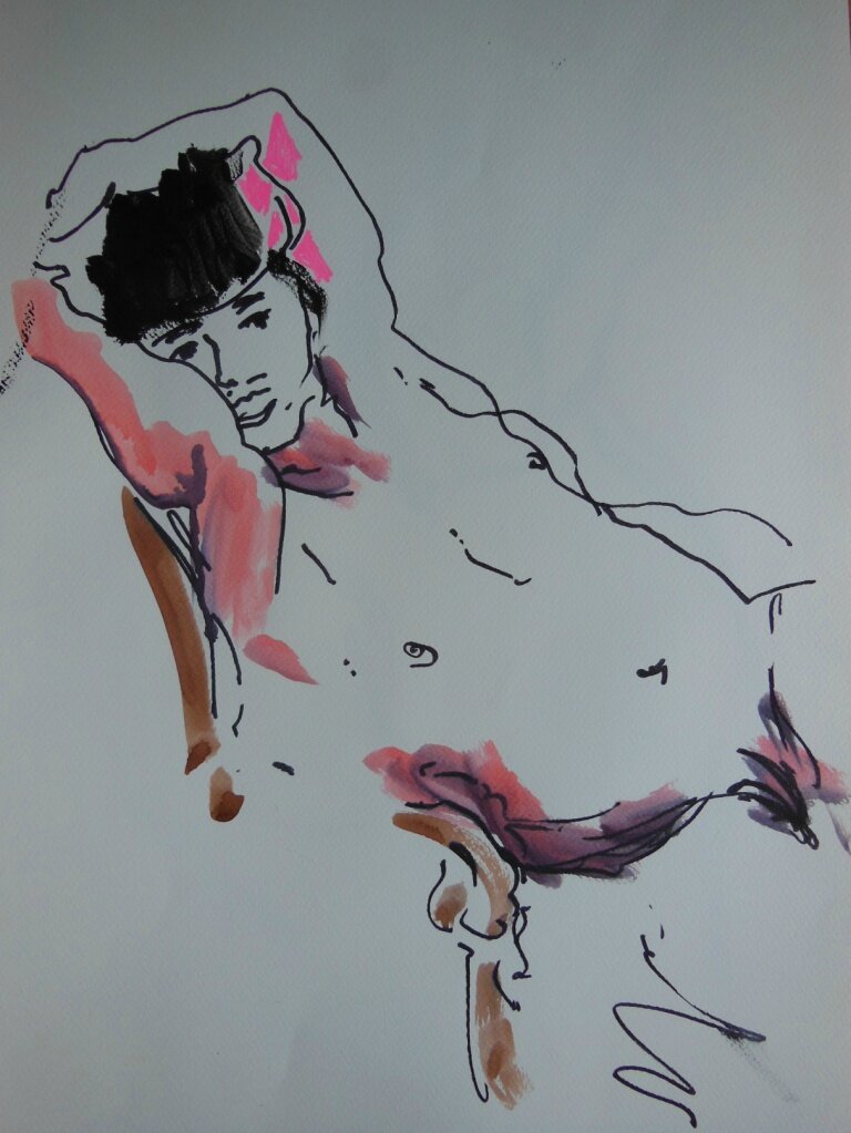 tableaux de nus artistique peinture dessin 18