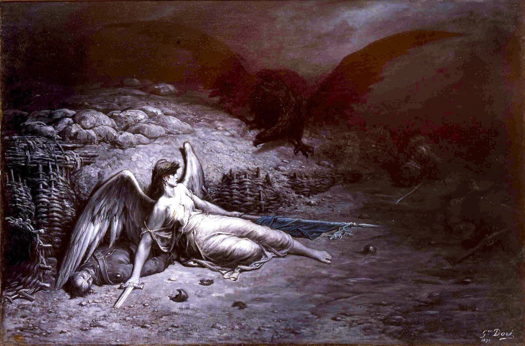 Doré l'aigle noir de Prusse