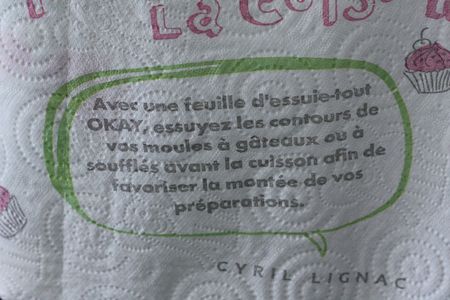 essuie tout okay lignac blog chez requia