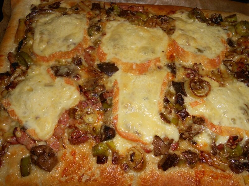 Pizza maroilles 2