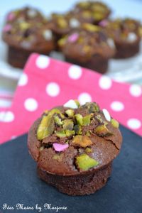 Muffins choco pistaches