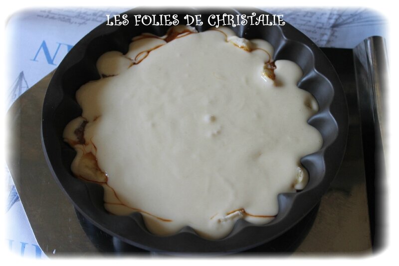 Gâteau banane caramel 3