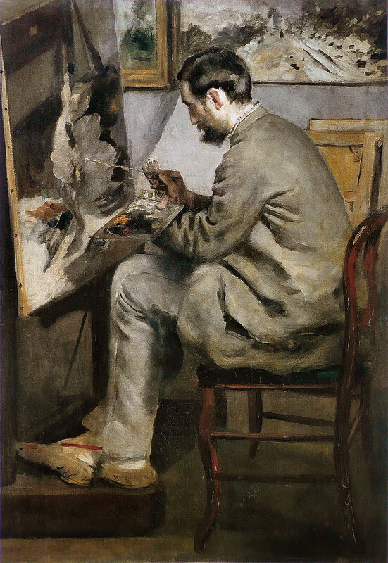 800px-Pierre-Auguste_Renoir_-_Frédéric_Bazille