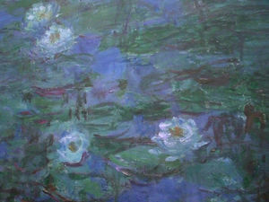 Extrait Nympheas bleus de Monet
