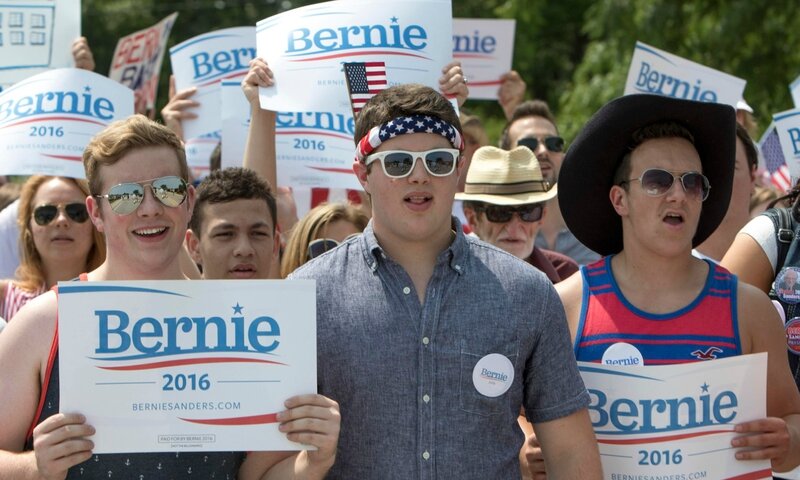 Bernie Sanders fans
