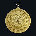 A large brass <b>astrolabe</b>, Melchior Tavernier, 1632