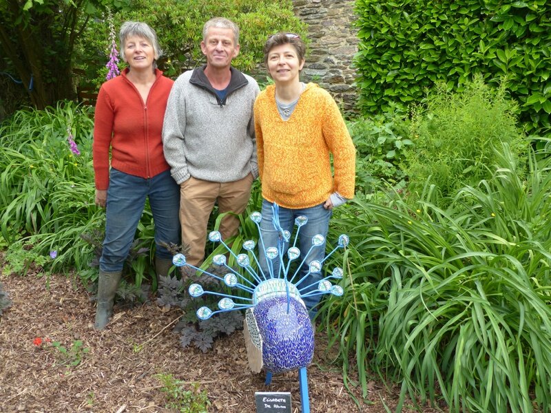 Christine et Luc Bienvenu au Jardin Rocambole