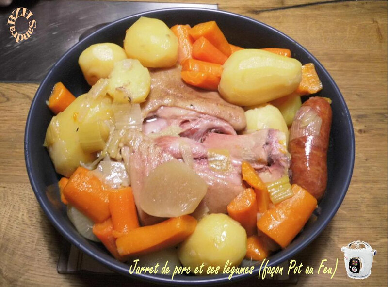 Jarret De Porc Pomme De Terre Carotte Cookeo Jarret de porc et ses légumes (Cookeo) - BZH SANDRA
