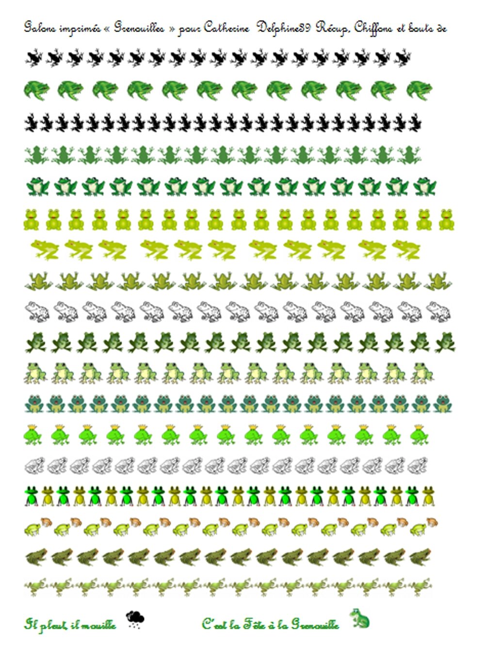 grenouilles 