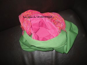 SAC Vert et Rose FT 1 TTF