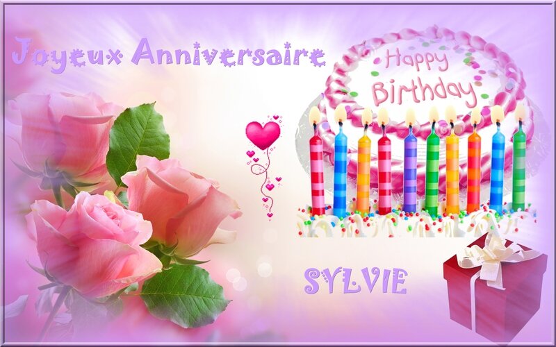 Anniversaire sylvie