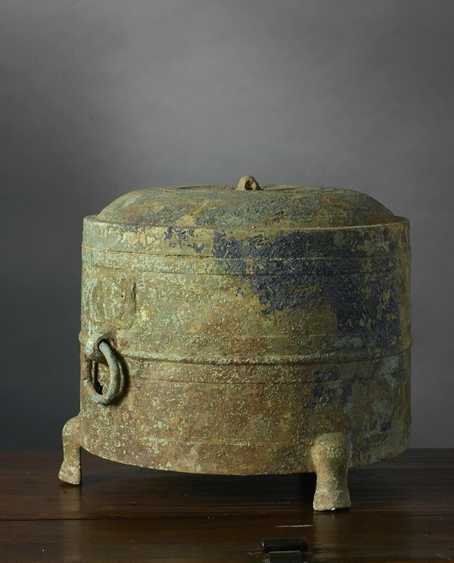 Pot tripode, Liêm ou Lian, Vietnam, Période Hán-Việt, 1er-3e siècle