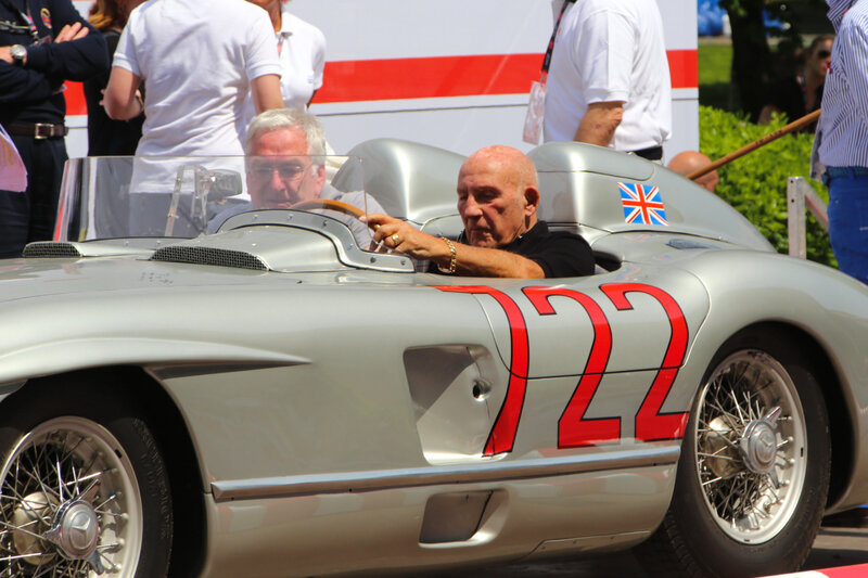 Striling Moss - Mercedes 300 SLR