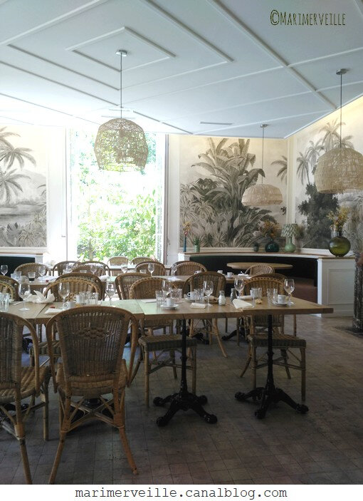 Salle de restaurant les belles plantes -paris - Marimerveille