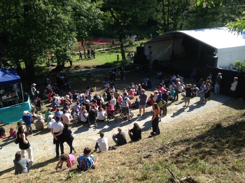 Les Hétéroclites festival 2015 Saint-Lo vallon de la Dollée site