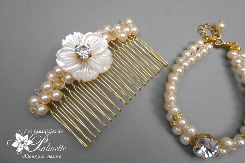 bijoux-mariage-peigne-nacre-bracelet-perles-cristal-vintage-3