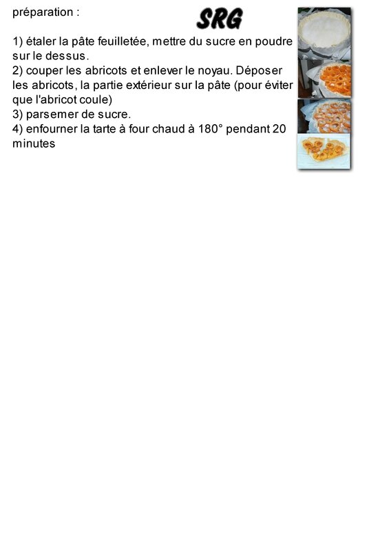 tarte aux abricots (page 2)