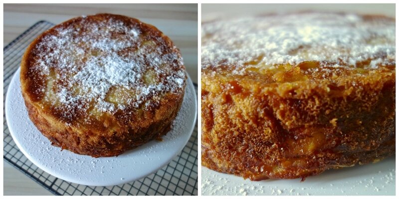 gâteau invisible aux pommes