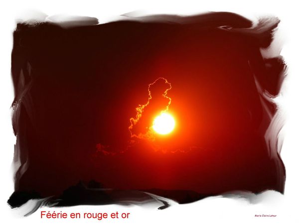 coucher de soleil sur Lautrec