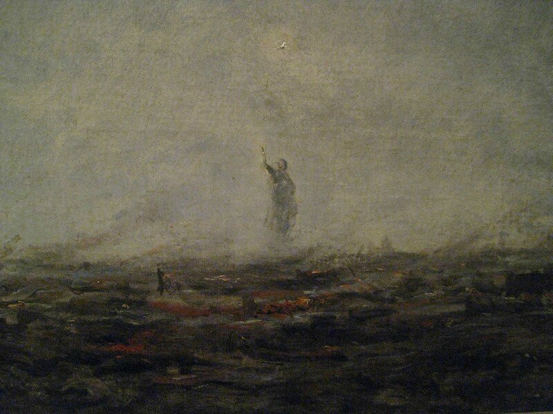 corot, l'incendie de Paris