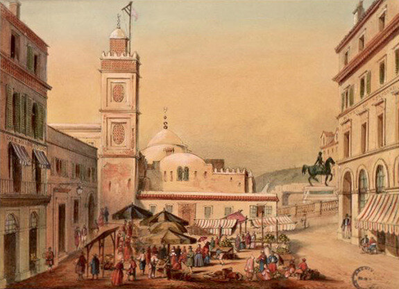 Alger, place Mac-Mahon, 1845-1847