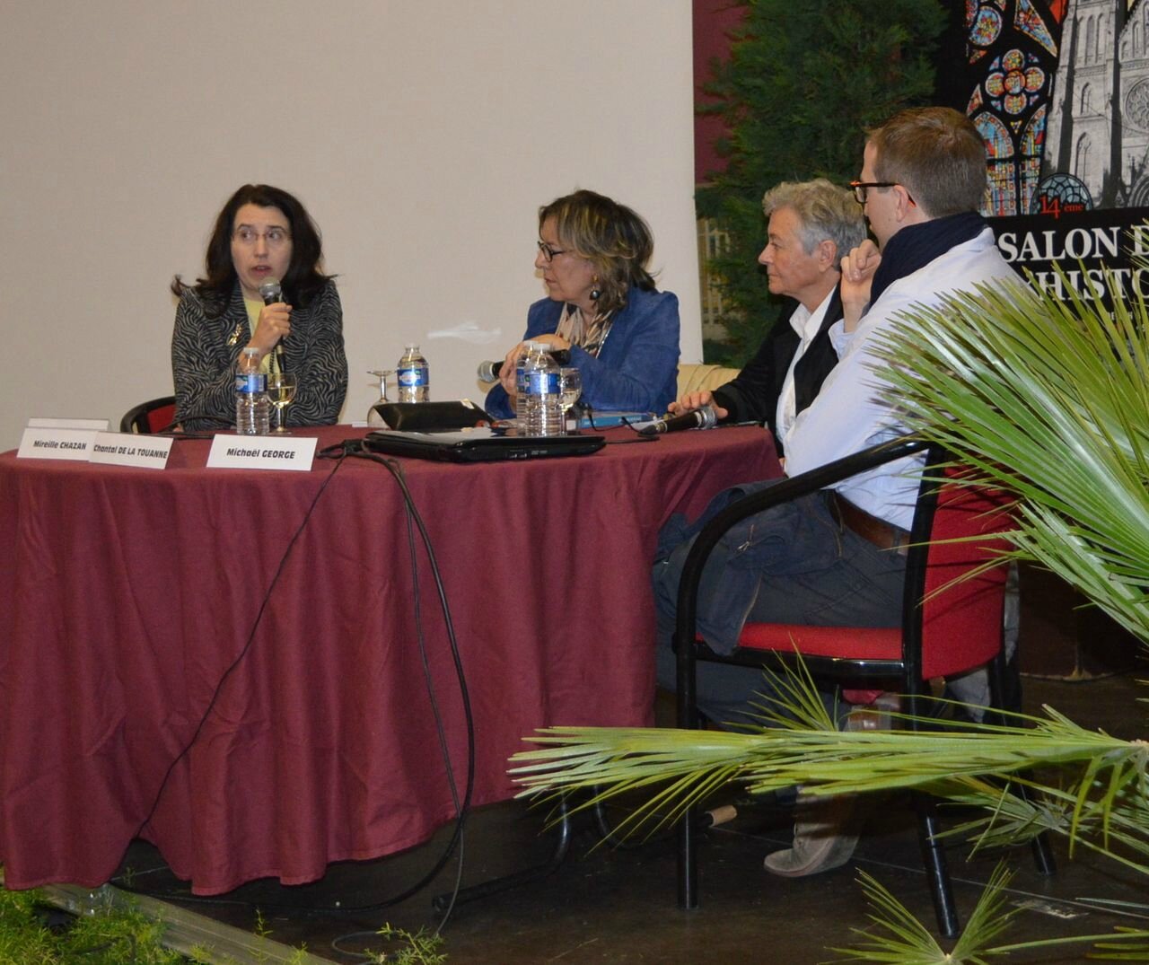 Catherine Guyon, Mireille Chazan et Michaël George