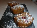 Muffins framboises dôme nutella 11