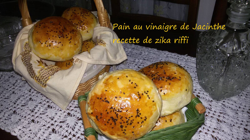 pain lola vinaigre recette de cuisine de zika