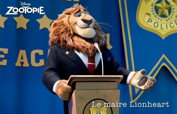 Zootopie-Le maireLionHeart