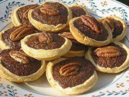 Tartelettes aux noix de pécan recettes dessert Tartelettes aux noix de pécan